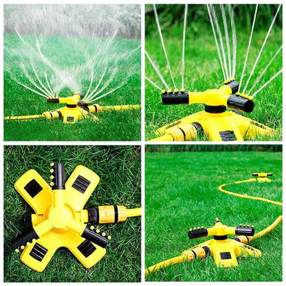 Automatic Yard Sprinkler with 360° Coverage