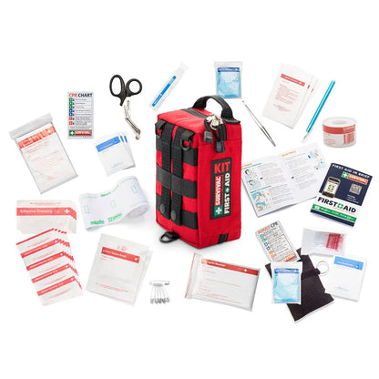 TerraGuard Travel First Aid Kit Waterproof Medical Bag Pro