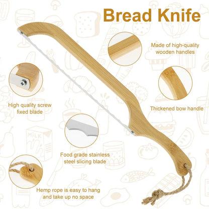 Premium Bread Slicing Knife for Home Bakers