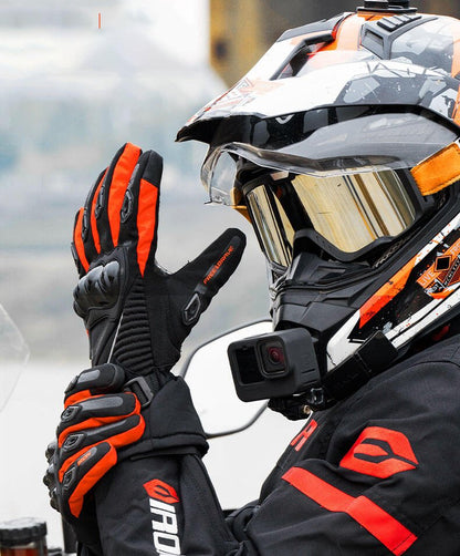 Warm Waterproof Motorcycle Gloves with Thermal Insulation - Cofik