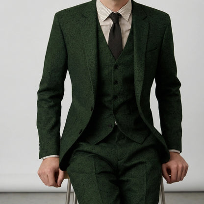 Three-Piece Slim Fit Suit