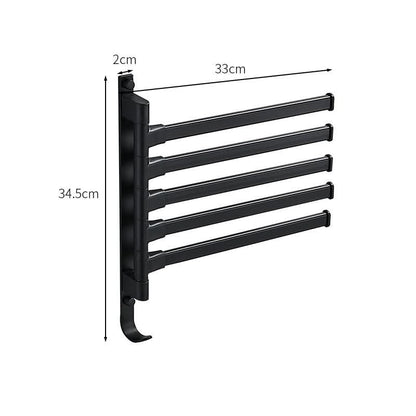 TIDYRACK – 5-Arm Towel Holder with Modern Design