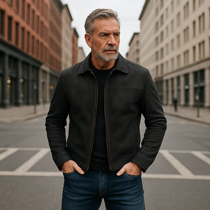 Timeless Faux Leather Jacket