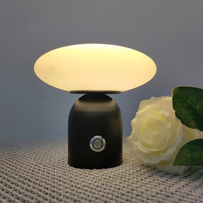 Rustic Mushroom Desk Light