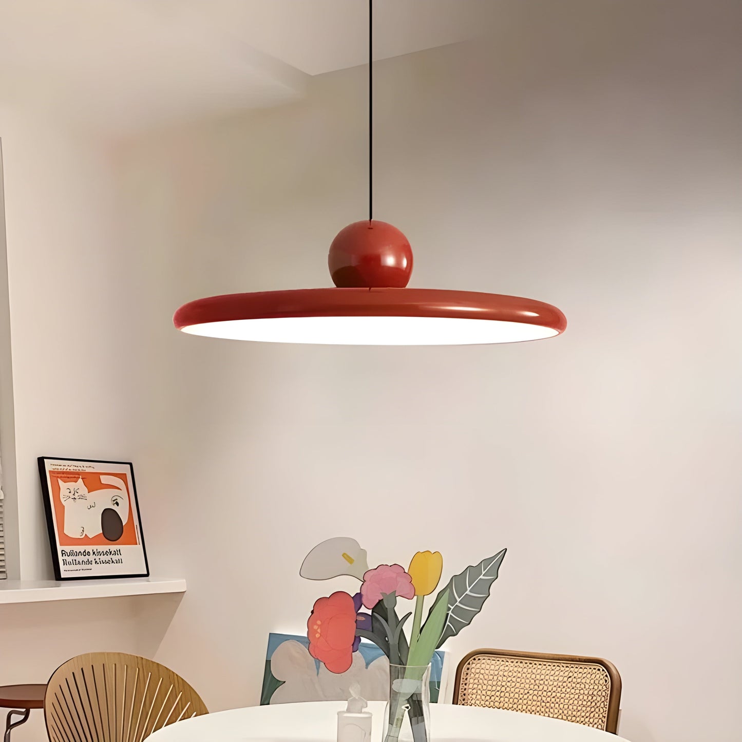 Elegant Glass LED Pendant Light