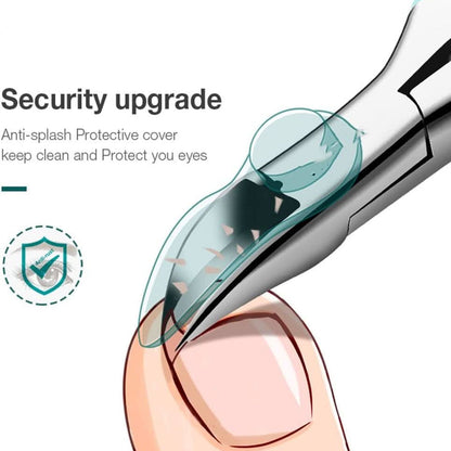 TOENAIL CLIPPER - Ergonomic stainless steel toenail clipper for precise and safe cutting of thick nails in seniors' daily life