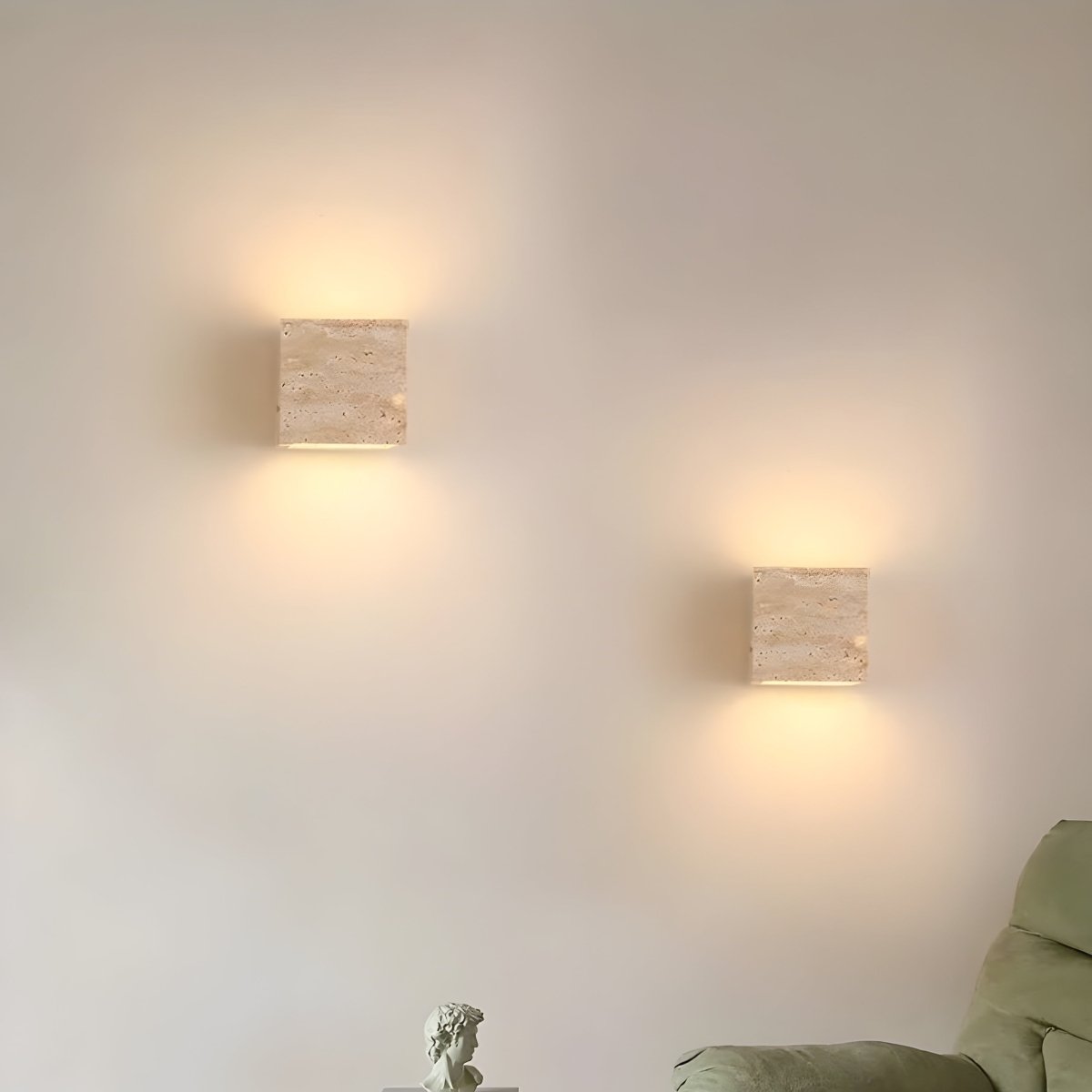 Natural Stone Wall Light – Classic Ambient Lamp