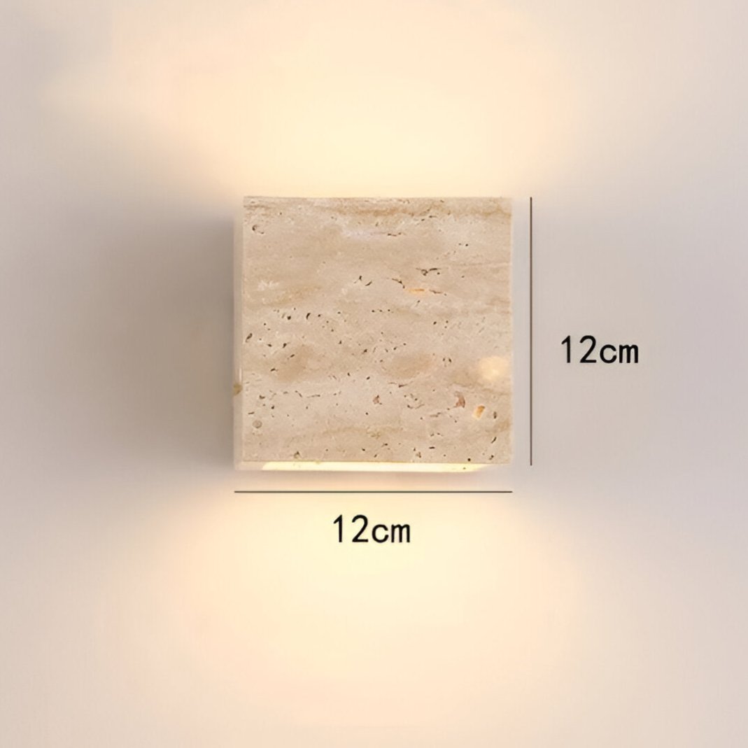 Natural Stone Wall Light – Classic Ambient Lamp