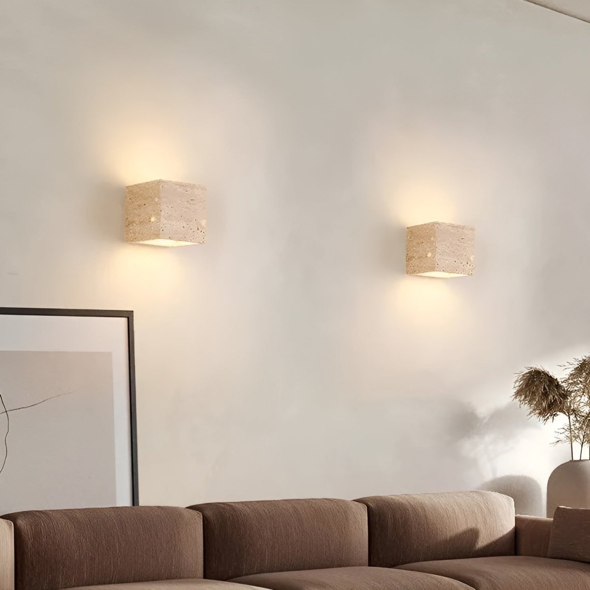 Natural Stone Wall Light – Classic Ambient Lamp