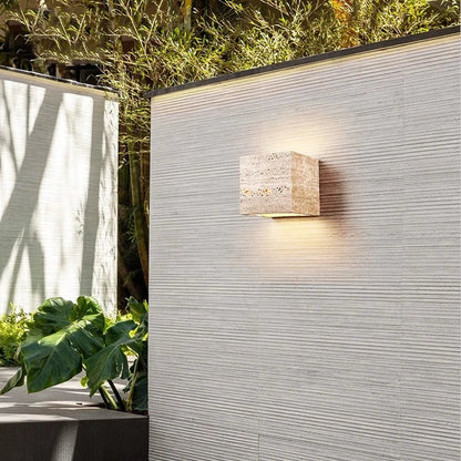 Natural Stone Wall Light – Classic Ambient Lamp
