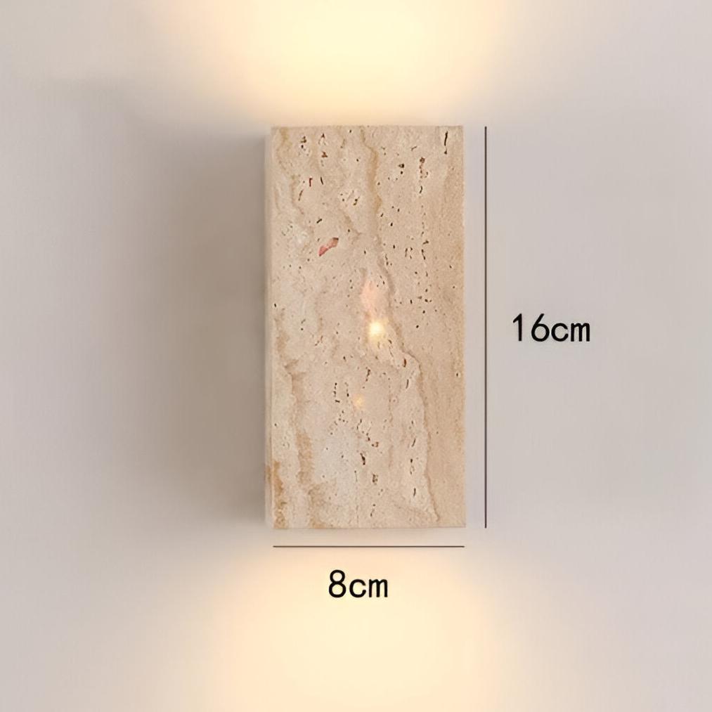 Natural Stone Wall Light – Classic Ambient Lamp