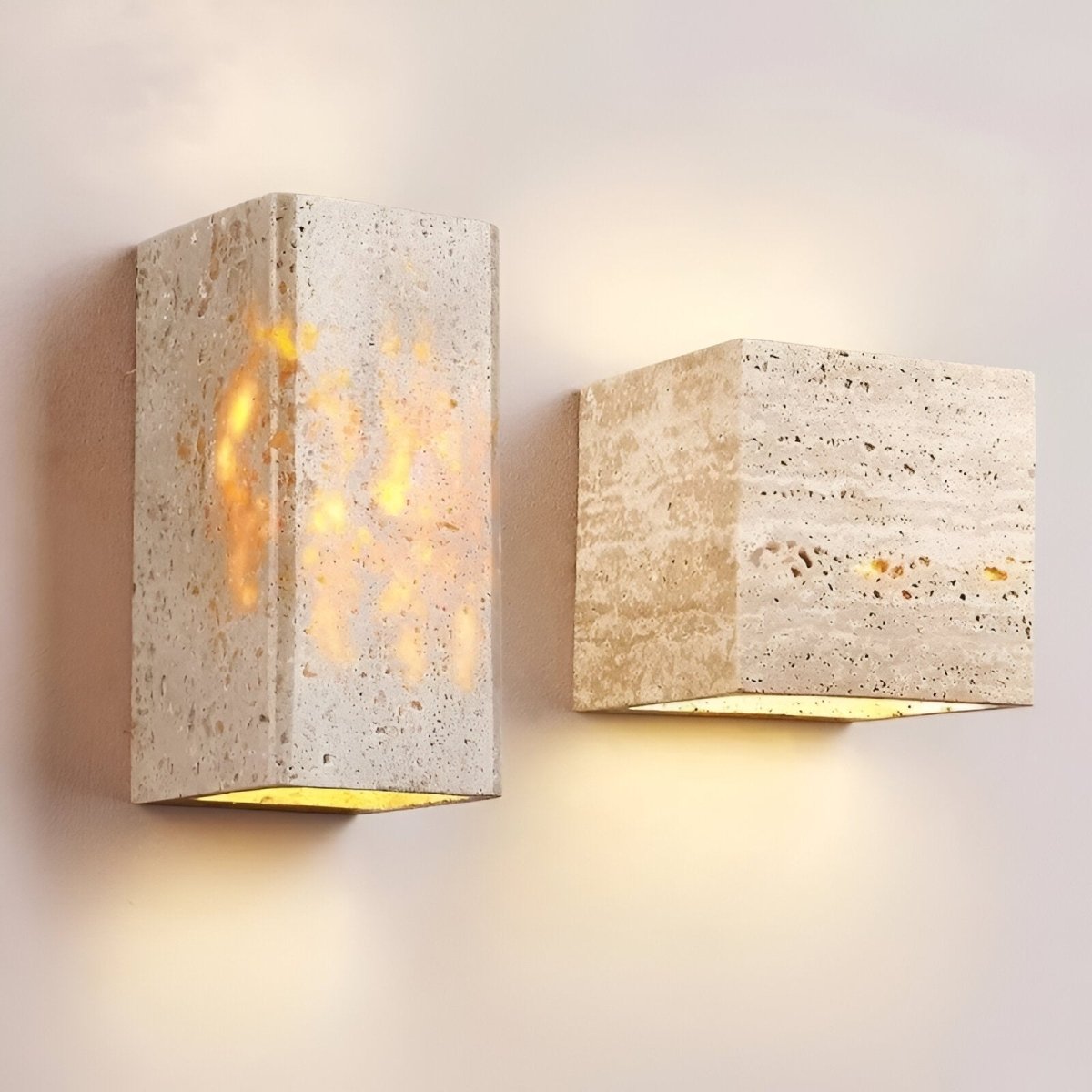 Natural Stone Wall Light – Classic Ambient Lamp