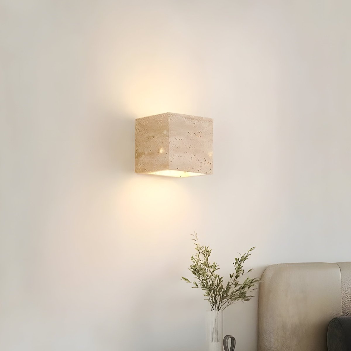 Natural Stone Wall Light – Classic Ambient Lamp