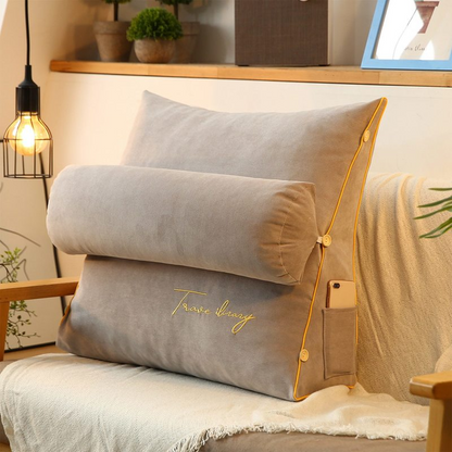 Triangular Back Support Cushion