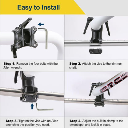 Comfort Grip Trimmer Handle Extension Pole