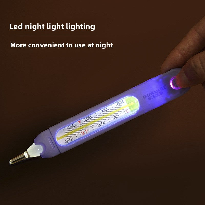 Compact Digital Thermometer with LED Screen and Armband