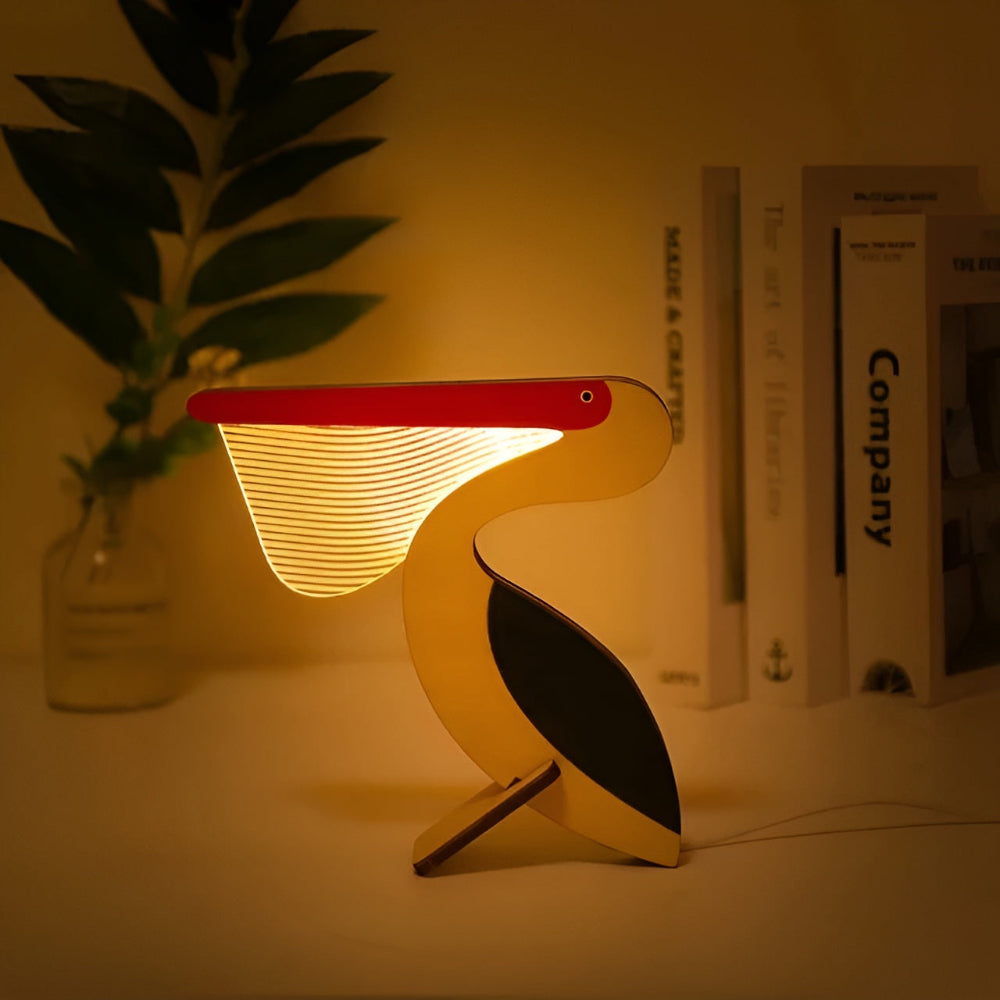 Fun Woodland Kids Table Lamp