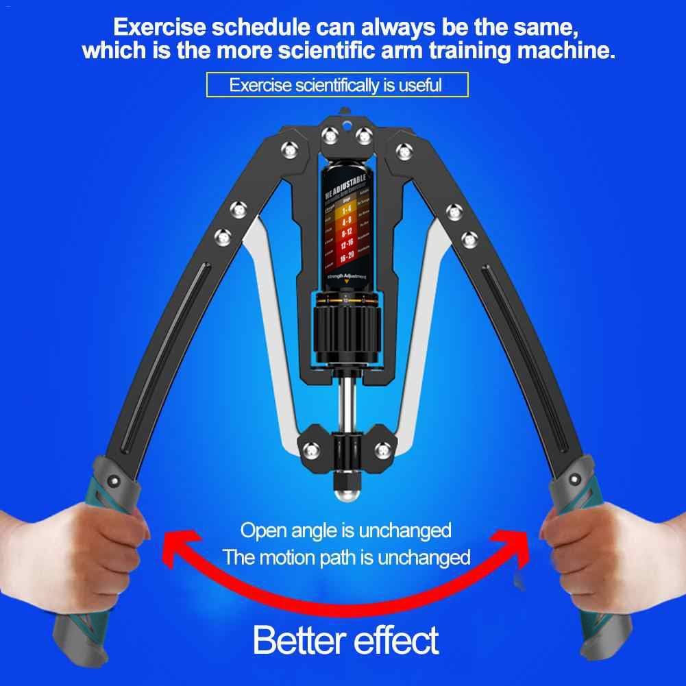 Home Gym Arm Strength Trainer 10-200kg Adjustable Resistance