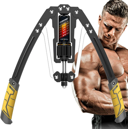 Home Gym Arm Strength Trainer 10-200kg Adjustable Resistance