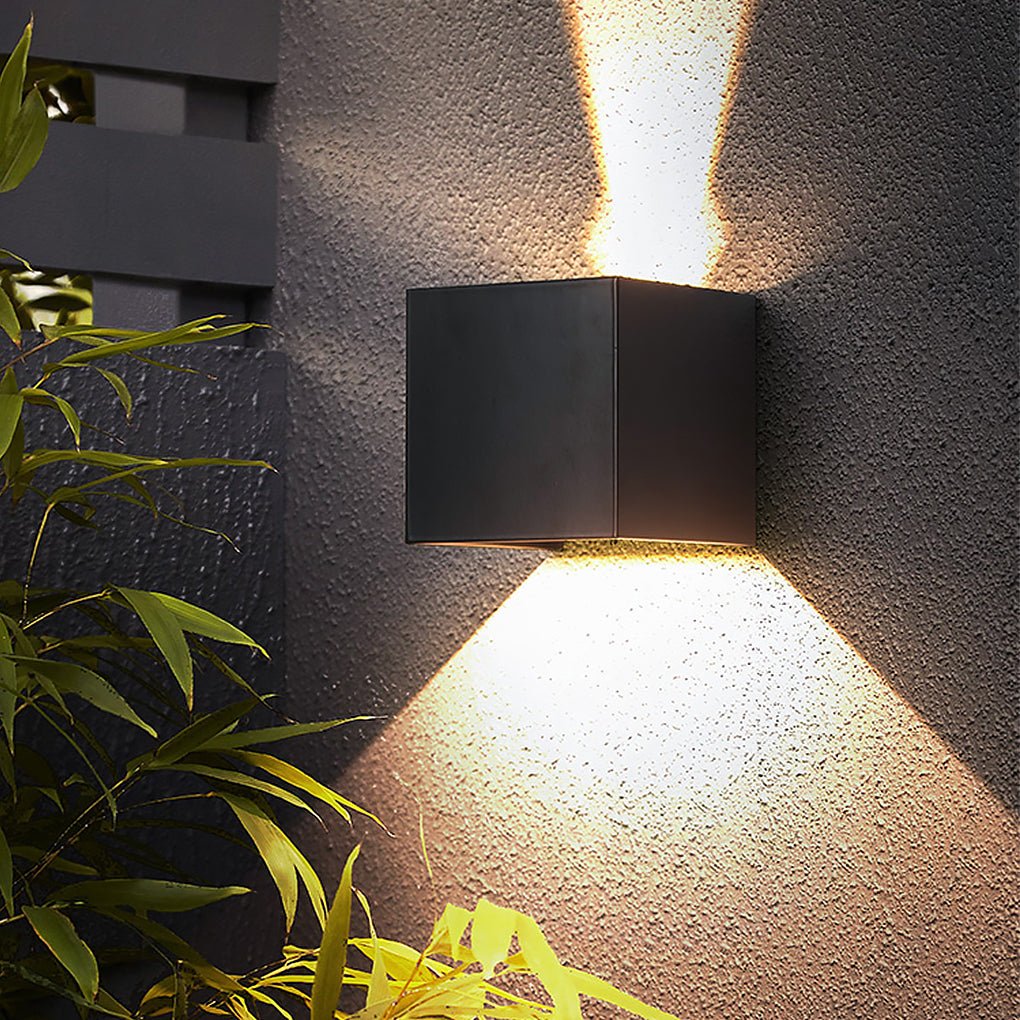 Outdoor Adjustable LED Wall Lights Waterproof Exterior Spotlights - Cofik