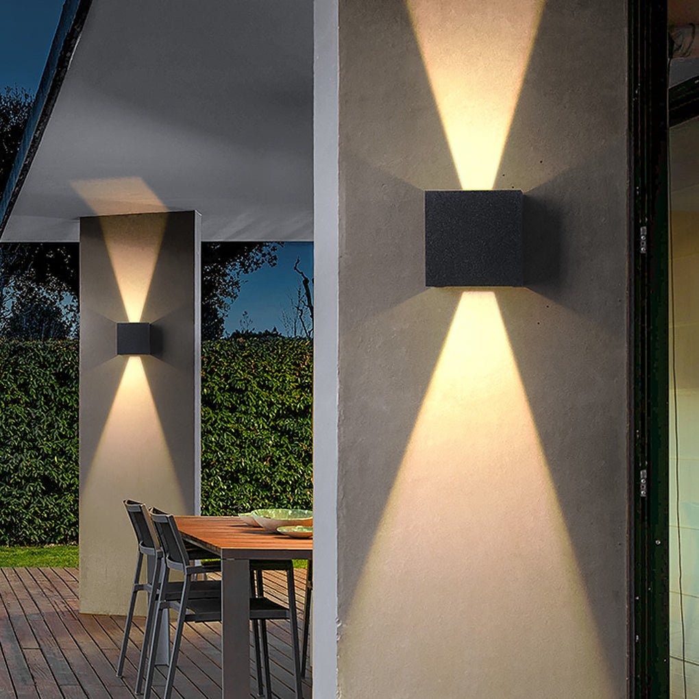 Outdoor Adjustable Wall Lamp Waterproof LED Spotlight