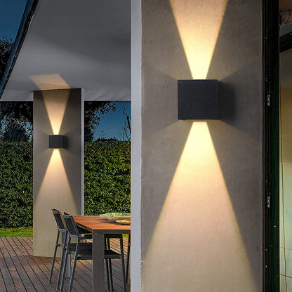 Outdoor Adjustable Wall Lamp Waterproof LED Spotlight
