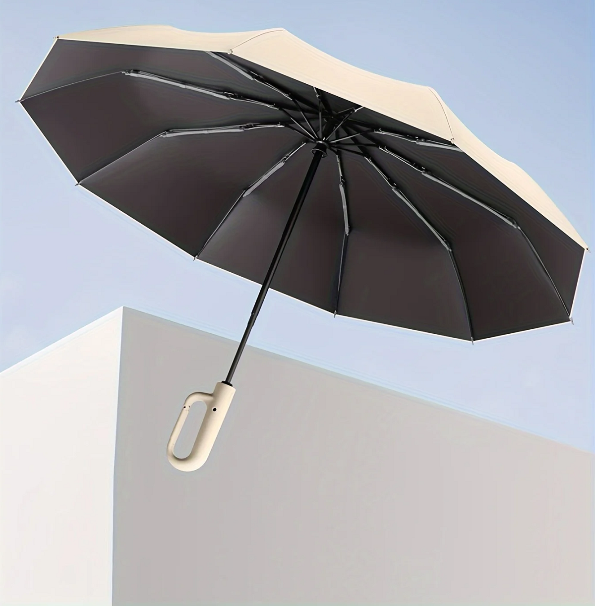 Waterproof Compact Folding Rain Umbrella