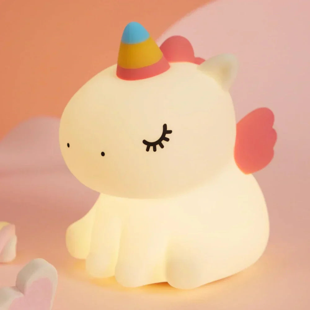 Soft Silicone Baby Nightlight Table Lamp