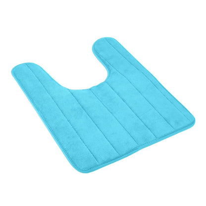 Contour Toilet Mat with Anti-Slip Bottom