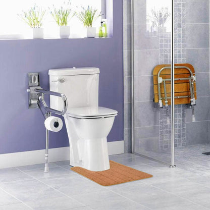 Contour Toilet Mat with Anti-Slip Bottom