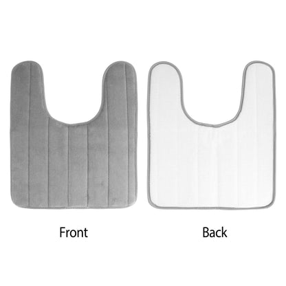 Contour Toilet Mat with Anti-Slip Bottom