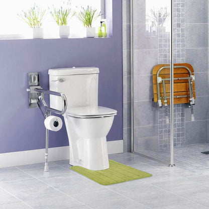 Contour Toilet Mat with Anti-Slip Bottom