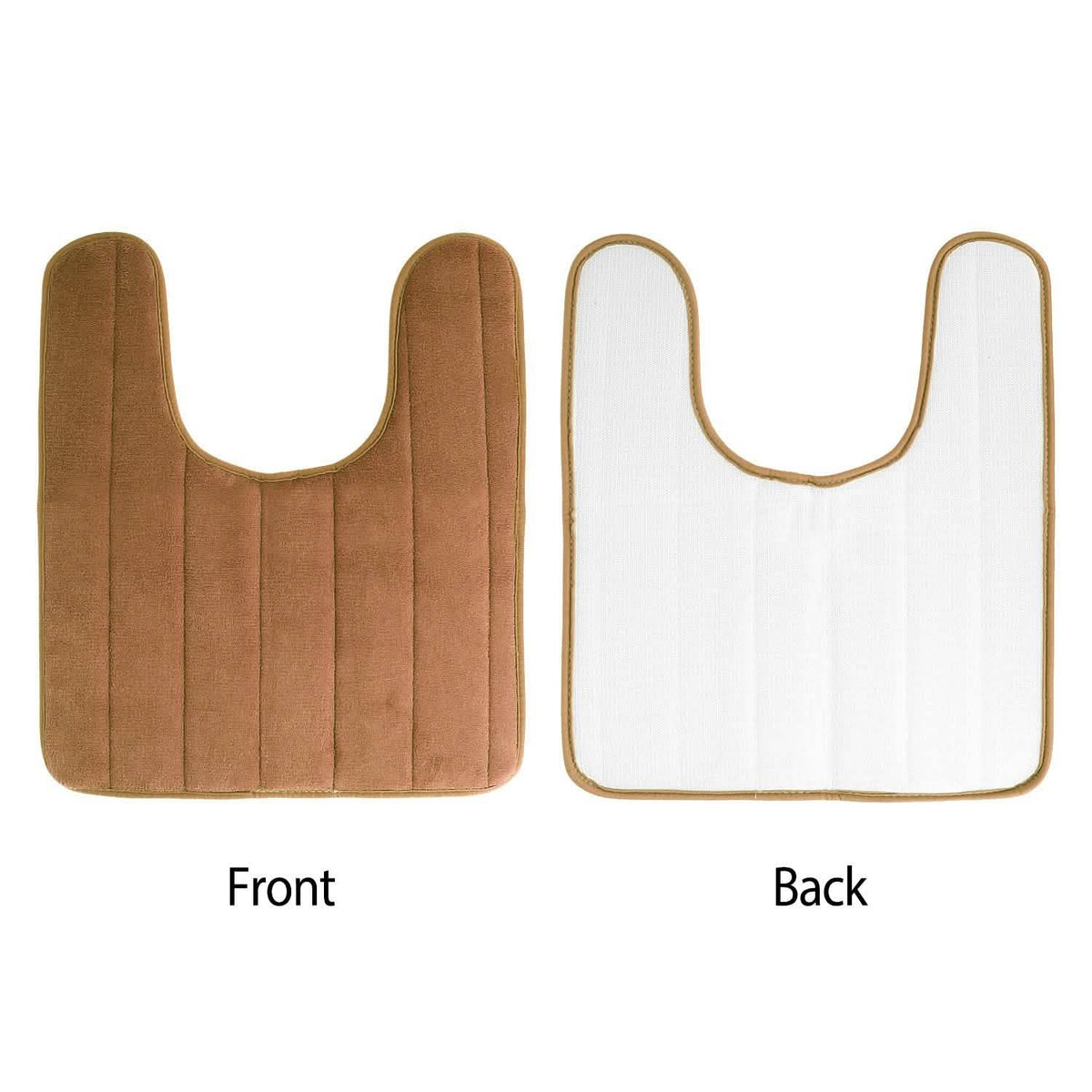 Contour Toilet Mat with Anti-Slip Bottom