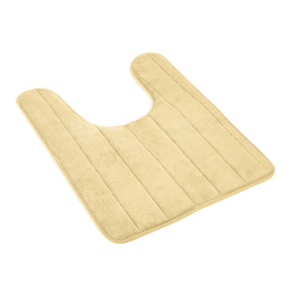 Contour Toilet Mat with Anti-Slip Bottom