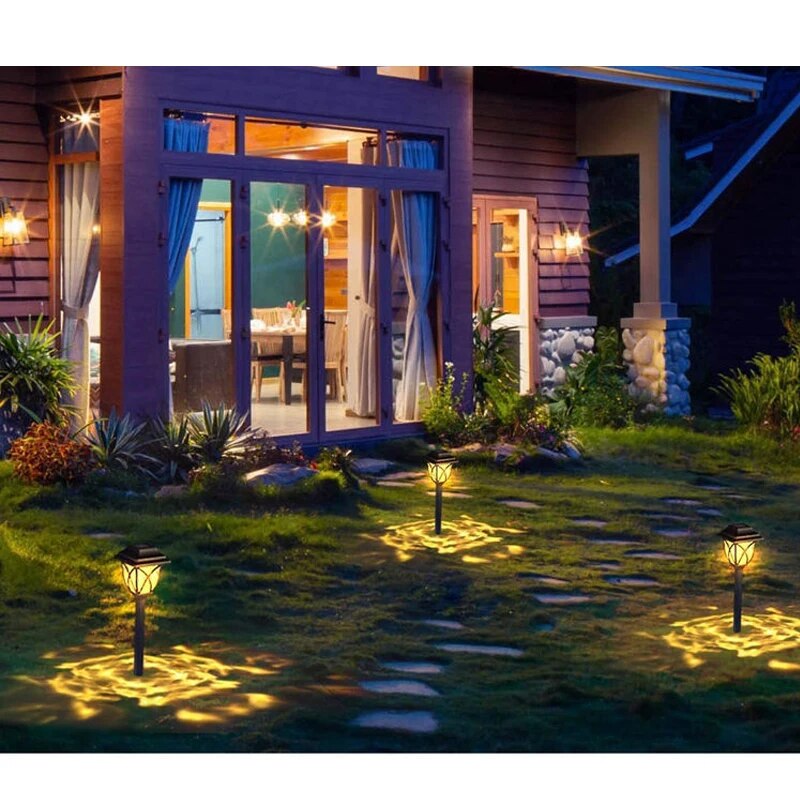 Solar Powered Outdoor Path Lights
