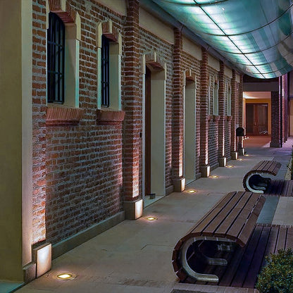 Slim Outdoor LED Step Lights for Deck and Stairway