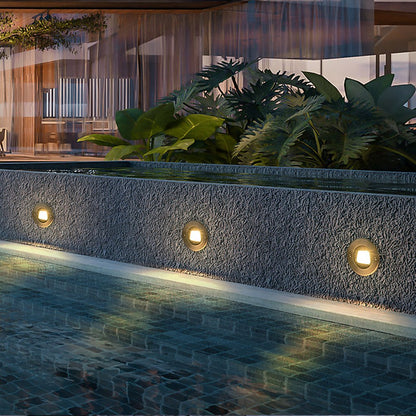 Slim Outdoor LED Step Lights for Deck and Stairway