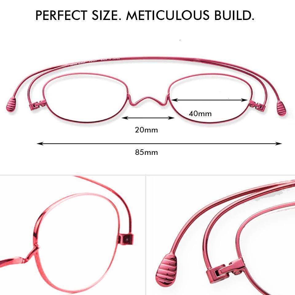Lightweight Metal Reading Glasses
