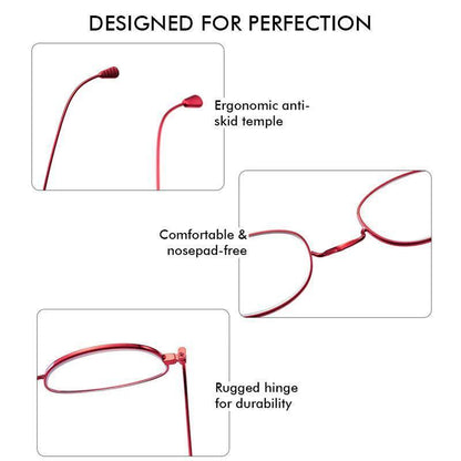Lightweight Metal Reading Glasses