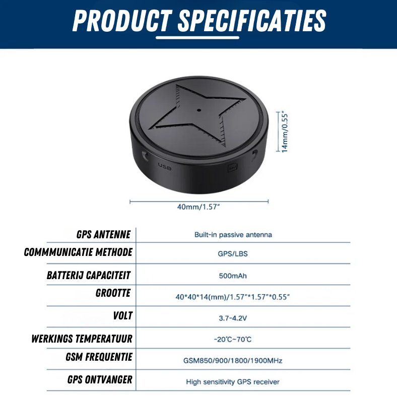 Portable Mini GPS Tracking Device