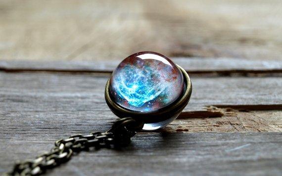 Galaxy Universe Pendant Necklace