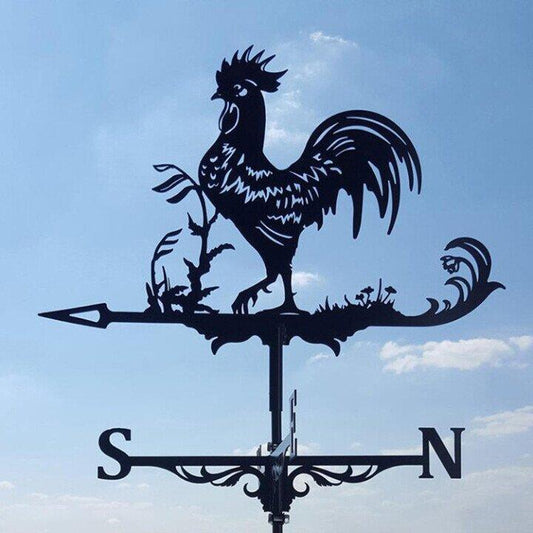 Vintage Witch Weather Vane Decor - Cofik