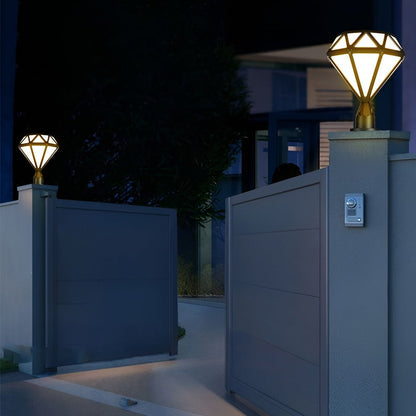 Bright Outdoor LED Post Lights Waterproof Garden Lights