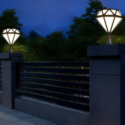 Bright Outdoor LED Post Lights Waterproof Garden Lights