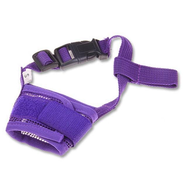 Adjustable Pet Dog Mesh Muzzle Anti Bite Grooming Aid