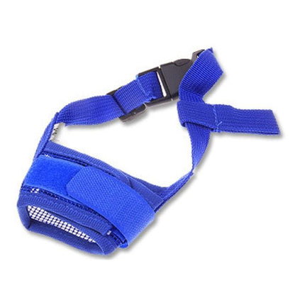 Adjustable Pet Dog Mesh Muzzle Anti Bite Grooming Aid