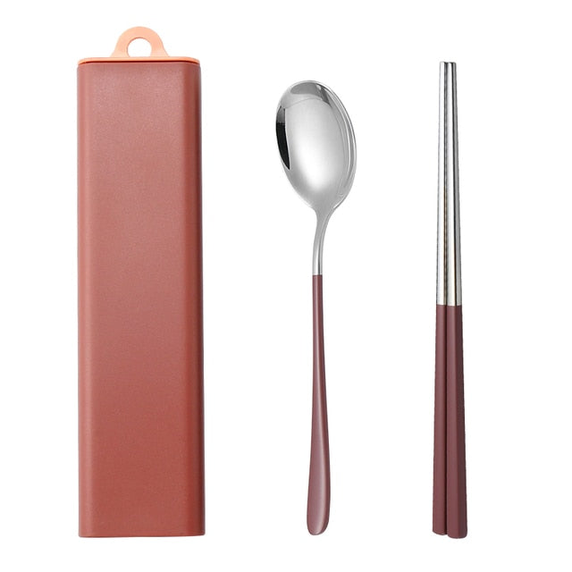 Compact Travel Cutlery Set