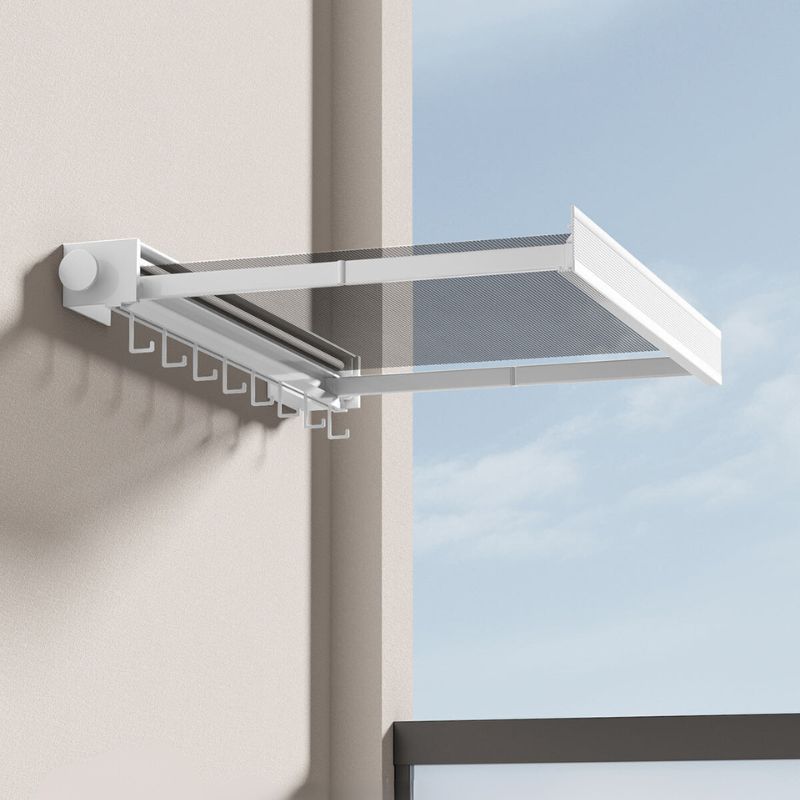 Space-Saving Foldable Laundry Drying Rack