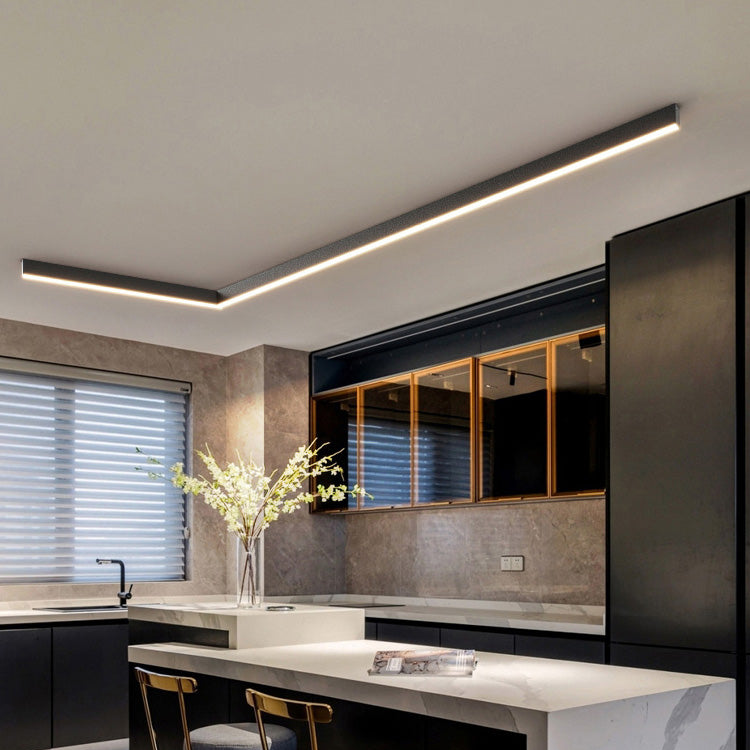Contemporary Silver LED Overhead Lamp - Cofik