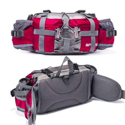 Waterproof Outdoor Hiking Hip Pack with Water Bottle Holder